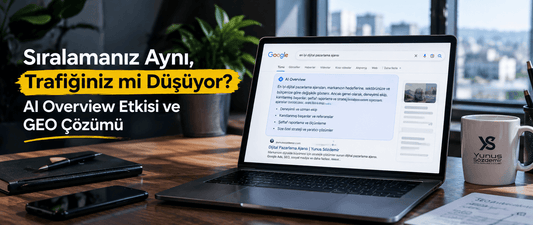 Sıralamanız Aynı, Trafiğiniz mi Düşüyor? AI Overview Etkisi ve GEO Çözümü