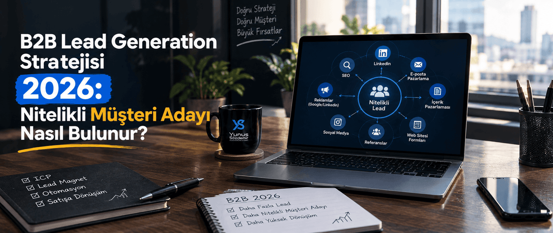 B2B Lead Generation Stratejisi 2026: Nitelikli Müşteri Adayı Nasıl Bulunur?
