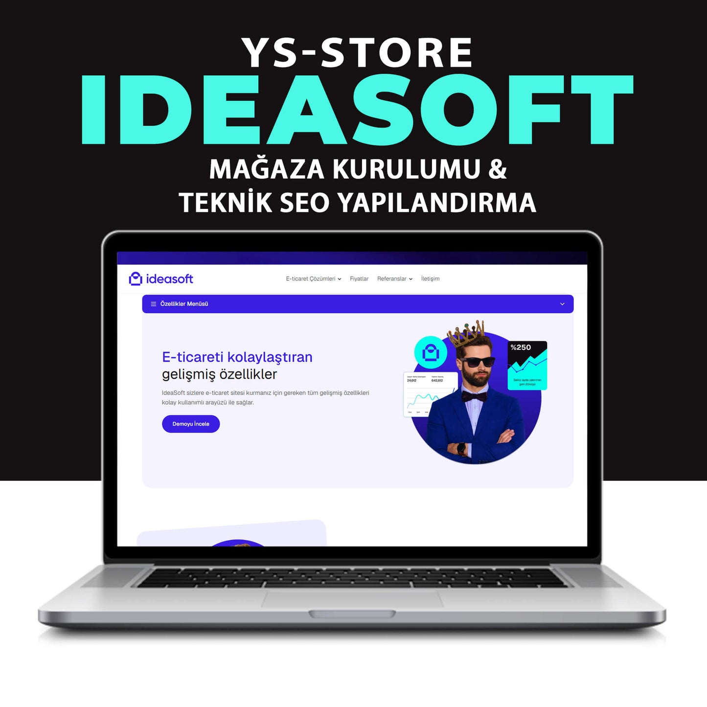 YS-STORE İdeasoft: Profesyonel Mağaza Kurulumu & SEO Yönetimi